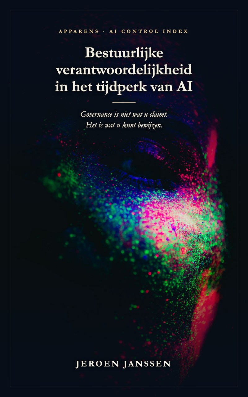 Bestuurlijke verantwoordelijkheid in het tijdperk van AI — voorkant